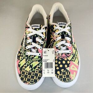 NWT Adidas x Farm Rio Multi-color Floral Canvas Sneakers Sz 8